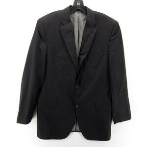 Jack Victor Jacket 44 Long Wool Blazer Sport Coat Checked 2 Button